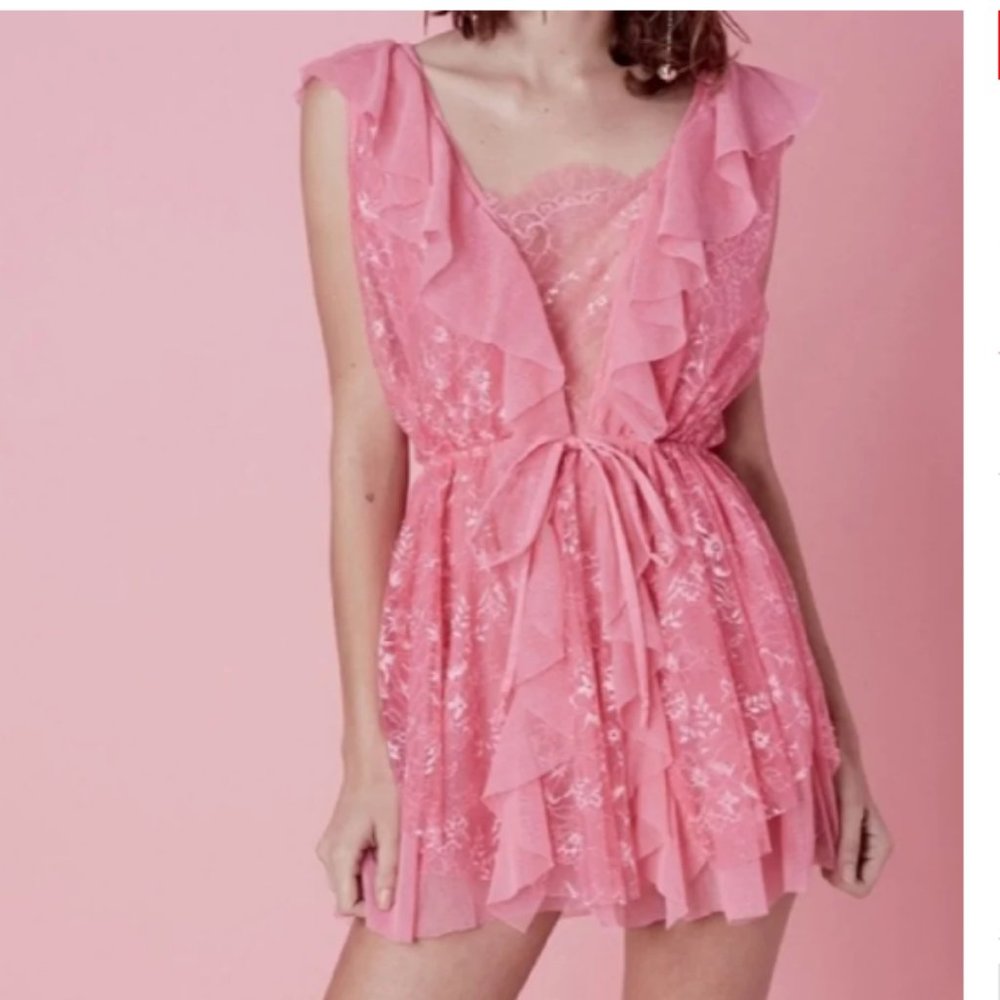 Poshmark Stardust Lace Drawstring Dress